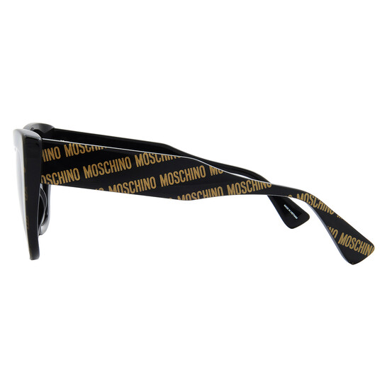 NEW MOSCHINO SUNGLASSES BLACK CAT EYE WOMEN EYEWEAR MOSCHINO MOS148/S 07RM 9O Moschino Women main image 3