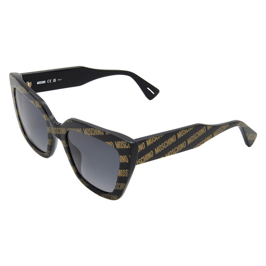New! Moschino Black Sunglasses, MOS148/S 7RM9O, Authentic display picture 2