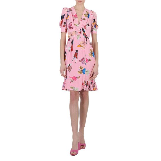ワンピース MOSCHINO JEANS Woman Dress Pink 04653243 1188 MOSCHINO JEANS: Dress woman - Pink | Moschino Jeans dress