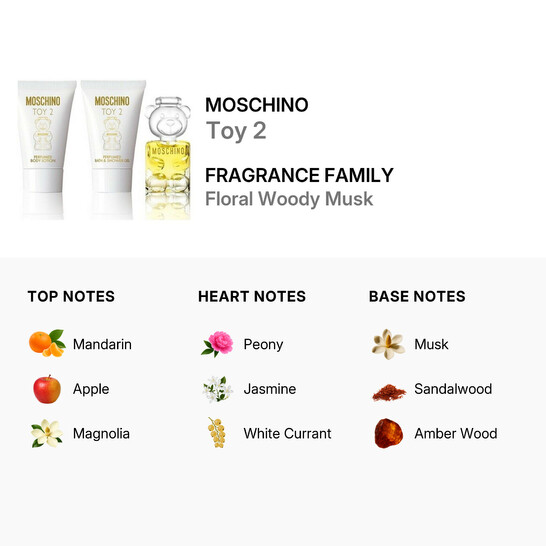 Moschino Ladies Toy 2 Gift Set Fragrances 8011003845552