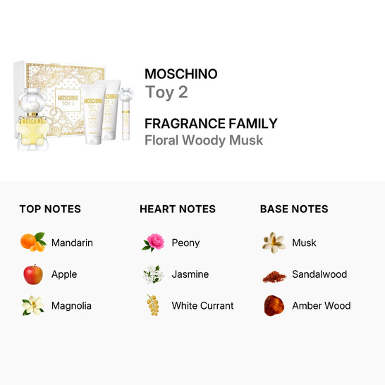 Moschino Ladies Toy 2 Gift Set Fragrances 8011003893775
