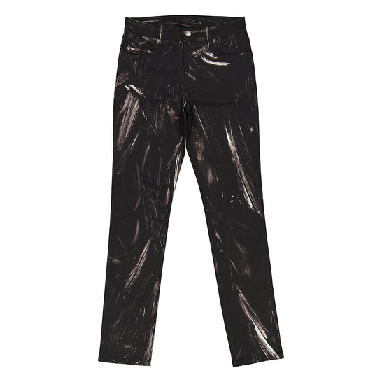 【関税&送料込】Moschino Printed Silk Pant Moschino Tea Time-print Trousers | Black | FARFETCH