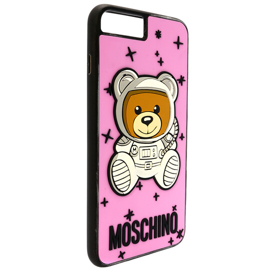Moschino Pink Bear Logo IPhone 6/6S/7/8 Plus Case A 7909