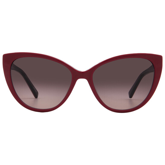 Moschino Red Gradient Cat Eye Ladies Sunglasses MOL043/S