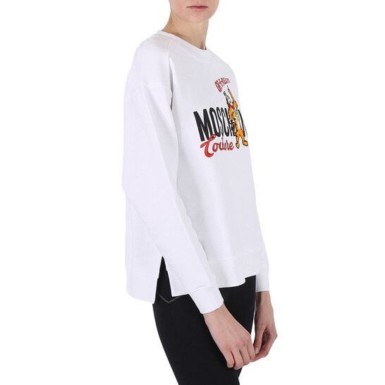Moschino White X Kelloggs Tony The Tiger Graphic Sweatshirt, Brand