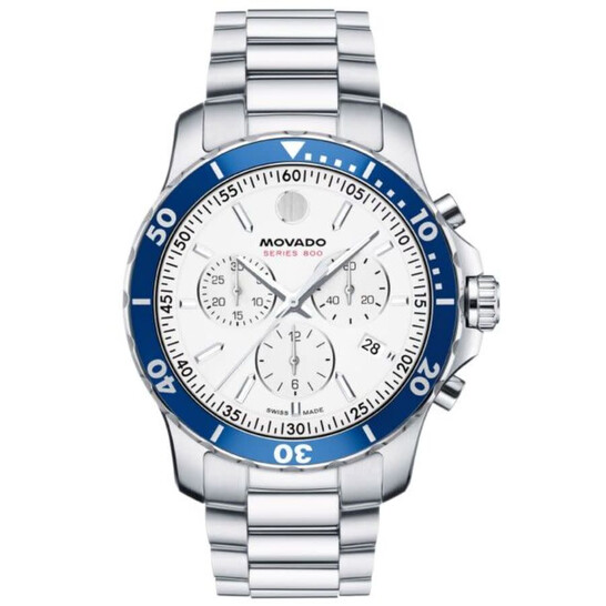 Montre SECTOR ADV 5000 - Étanche 100m - Boîtier Acier 29mm - Bracelet Cuir Bleu - Neuve