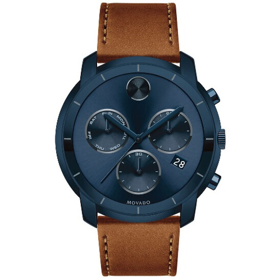 Movado Bold Chronograph Ink Blue Dial Men's Watch 3600476 Movado Bold Chronograph Ink Blue Dial Men's Watch 3600476 - 546x546
