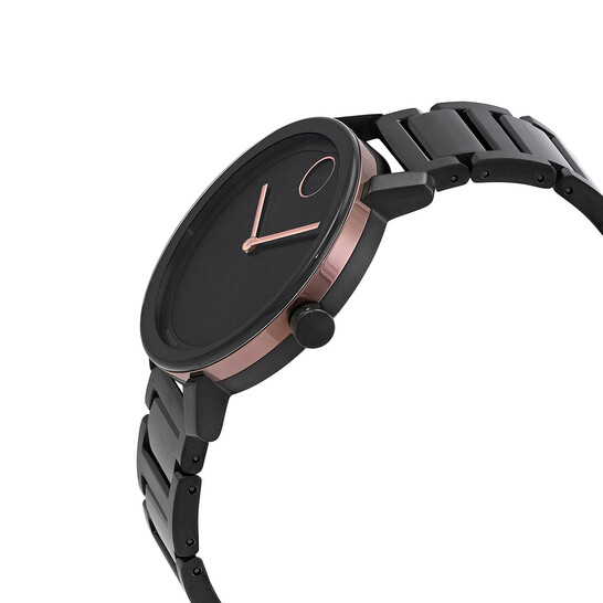 Movado Bold Evolution Quartz Black Dial Men's Watch 3600752