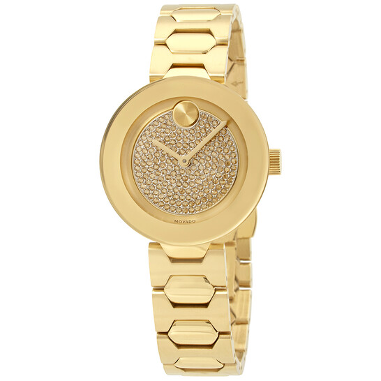 Movado Bold Pave Crystal Dial Ladies Watch 3600492  display picture 3
