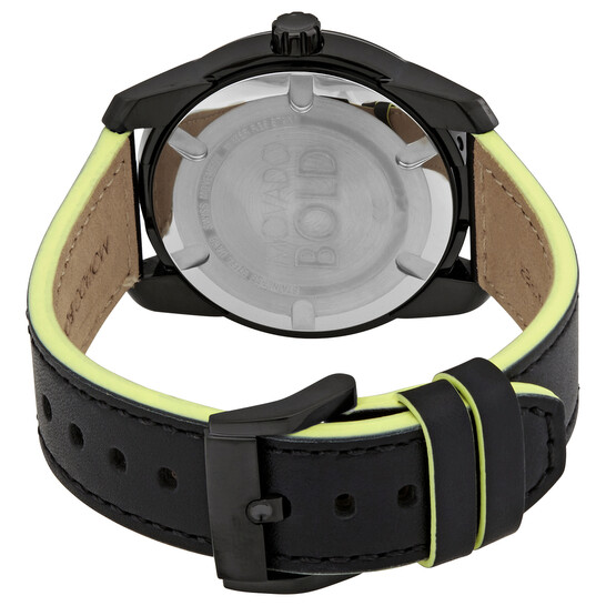 NWT Authentic Movado Bold 3600396 Watch UNISEX Movado BOLD Verso Quartz Black Dial Men main image 3