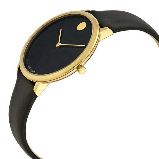 Movado Museum 70th Anniversary Black Dial Ladies Watch 0607137