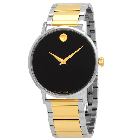 Movado Museum Classic Quartz Black Dial Men's Watch 0607217