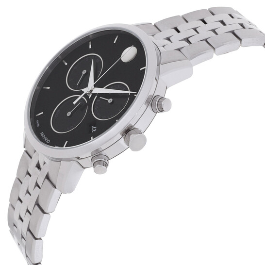 Movado Museum Classic Quartz Black Dial Men's Watch 0607776