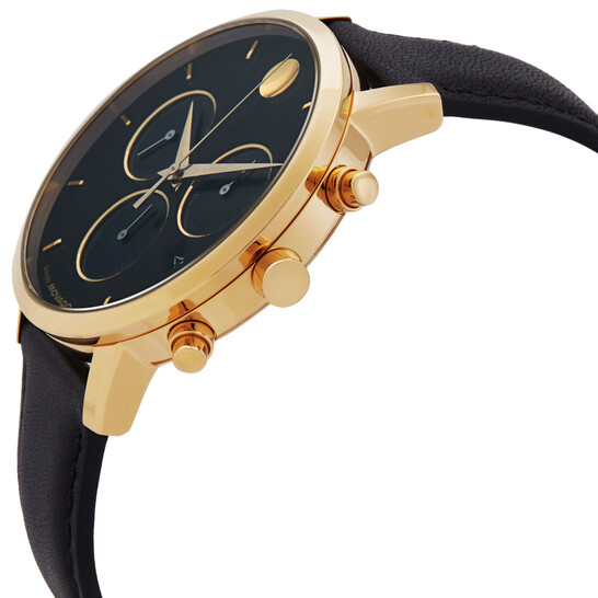Movado Museum Classic Quartz Black Dial Men's Watch 0607779
