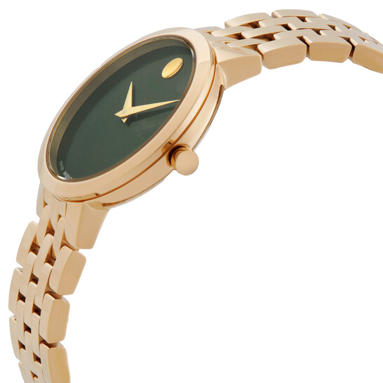 Movado Museum Classic Quartz Green Dial Ladies Watch 0607942  display picture 2