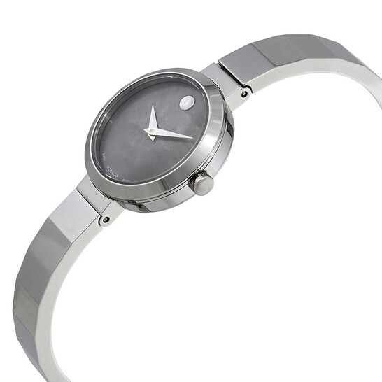 Movado Novella White Mother of Pearl Dial Ladies Watch  display picture 1