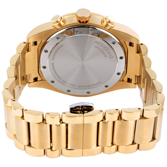 Movado Sport Chronograph Quartz Black Dial Men's Watch 0607440