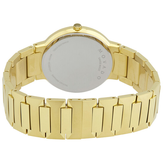 Movado Temo Quartz Black Museum Dial Unisex Watch 0607294