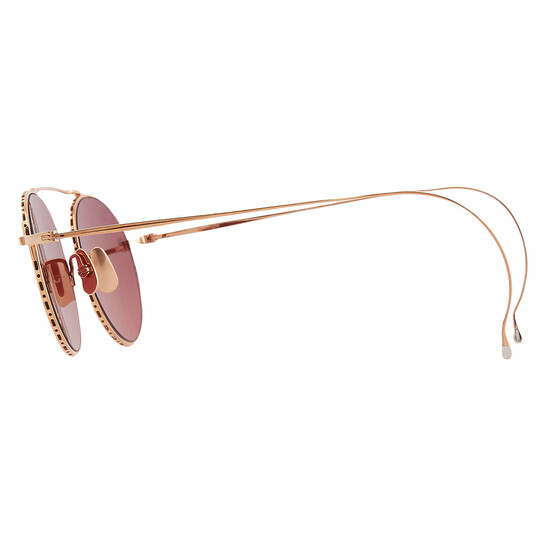 Lunettes De Soleil Aviateur Mr. Leight - Or Rose - Pour Femme - Neuves Avec étui