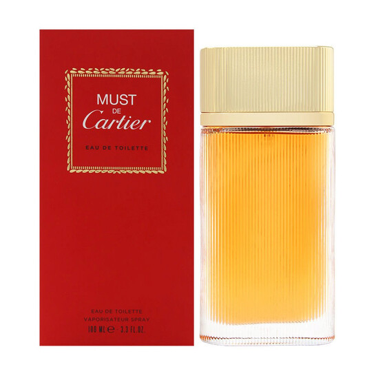 Cartier Must / Cartier EDT Spray 3.3 oz (w) 3432240005649