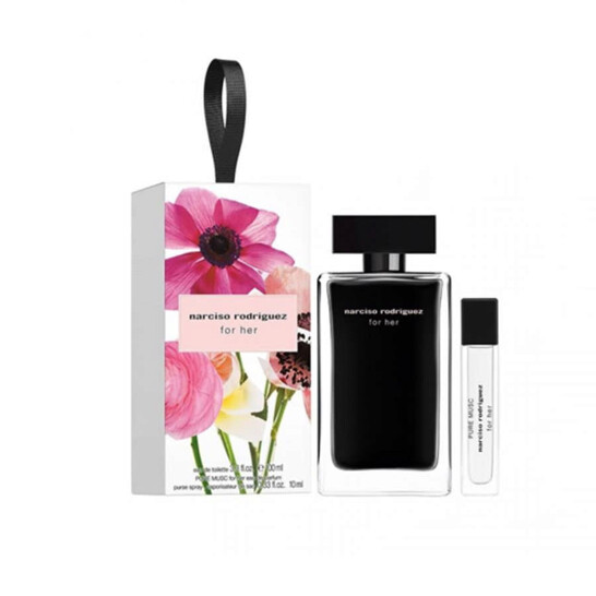 ナルシンロドリゲス★for her 10ml 2本セット♪ Narciso Rodriguez For Her - Set (edp/100ml + edp/mini/10ml +