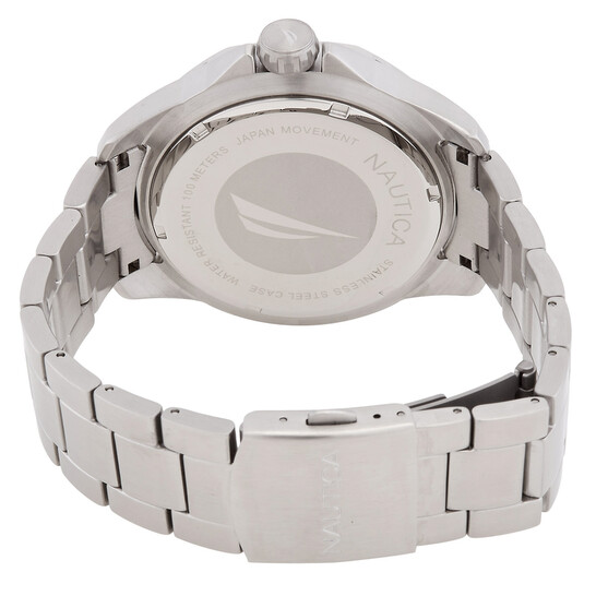 Nautica Men's KOH May Bay Sainless Steel Bracelet Watch (Model: NAPKMF204)