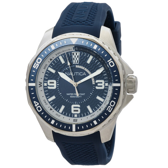 Nautica Koh May Bay Quartz Blue Dial Men's Watch NAPKMF304