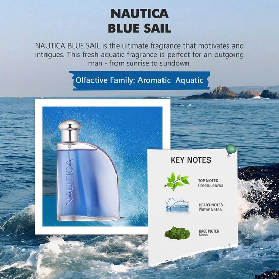 Fragrance Nautica Blue By Nautica Eau De Toilette Spray For Men - Main Image
