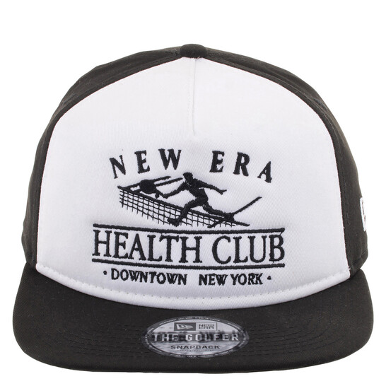 New Era Health Club Graphic Black Golfer Cap, Size Medium 60503521