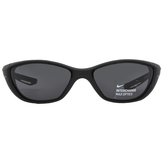 Nike Dark Grey Wrap Men's Sunglasses NIKE ZONE DZ7356 010 66