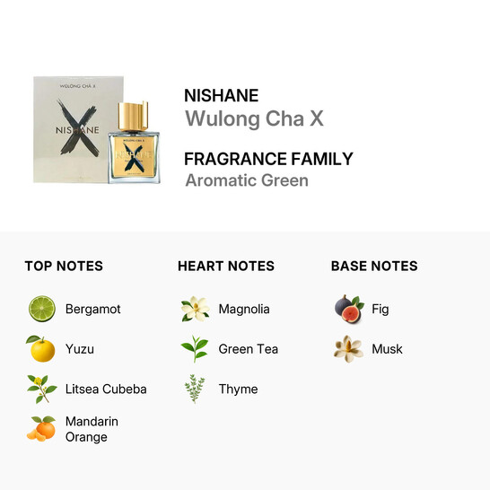 Nishane Wulong Cha X Extrait de Parfum Spray 3.4 oz Fragrance