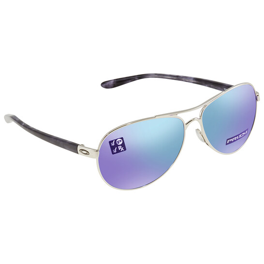 Oakley Feedback Prizm Sapphire Polarized Pilot Ladies