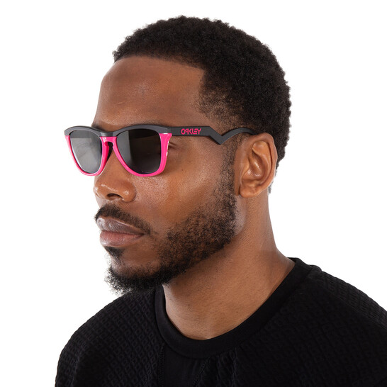 Oakley Frogskins Hybrid Prizm Black Square Men's Sunglasses