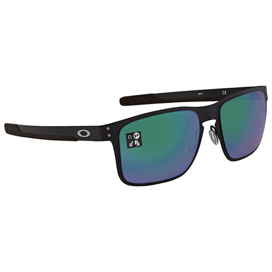 Oakley Holbrook Metal Jade Iridium Square Men's Sunglasses OO4123
