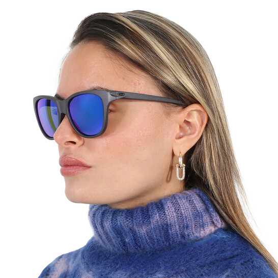 Oakley Hold Out Sapphire Iridium Polarized Cat Eye Ladies