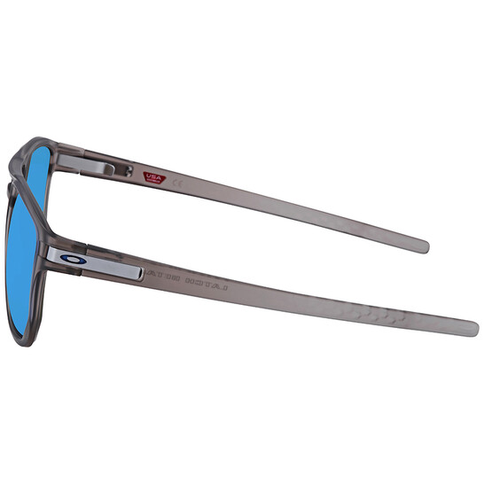 中古 Oakley Latch Prizm Sapphire Polarized Latch™ Prizm Sapphire Polarized Lenses, Matte Clear Frame