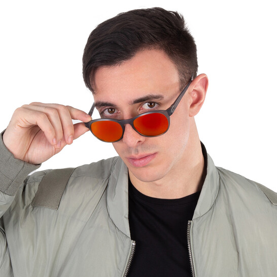 オークリー　Reedmace Reedmace (Low Bridge Fit) Prizm Ruby Polarized Matte Grey