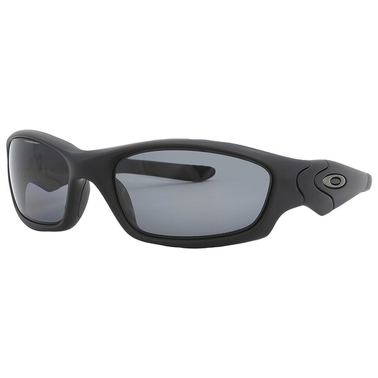 オークリー STRAIGHT JACKET NEW Oakley STRAIGHT JACKET Matte Black w POLARIZED Grey