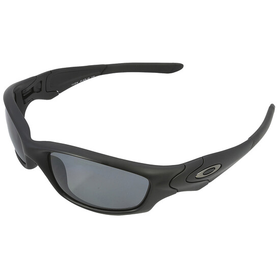 偏光OAKLEY STRAIGHT JACKET oo9039 11-014 NEW Oakley STRAIGHT JACKET Matte Black w POLARIZED Grey