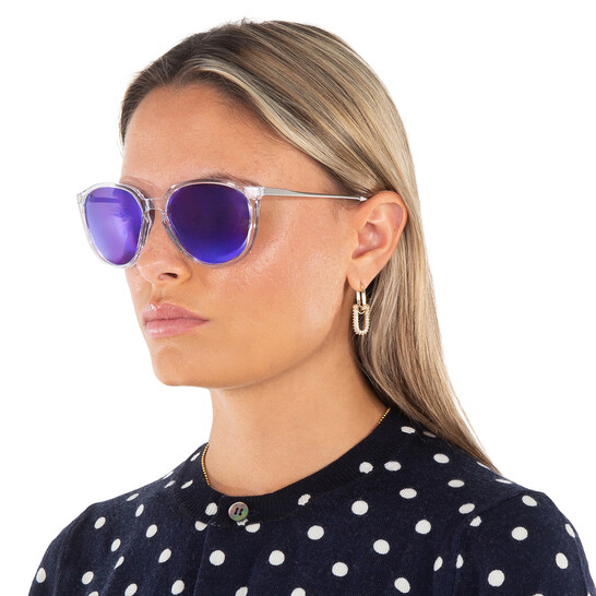 Oakley Sielo Prizm Violet Round Ladies Sunglasses OO9288