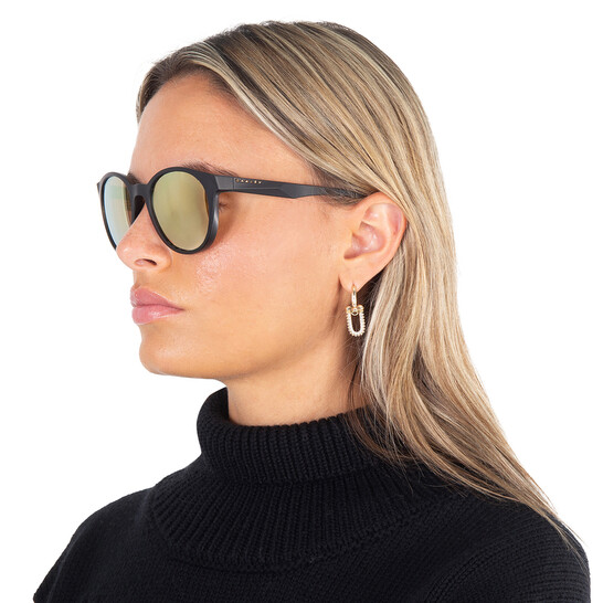 Oakley Spindrift Prizm Rose Gold Polarized Round Ladies