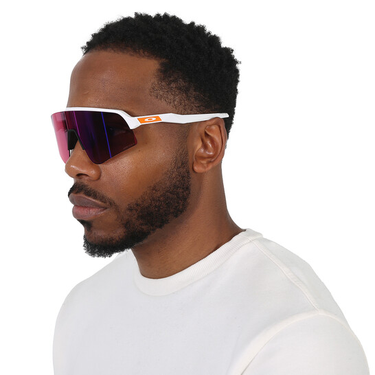 オークリー スートロライトスウィープ　PRIZM ROAD Sutro Lite Sweep Prizm Road Lenses, Matte Black Frame Sunglasses