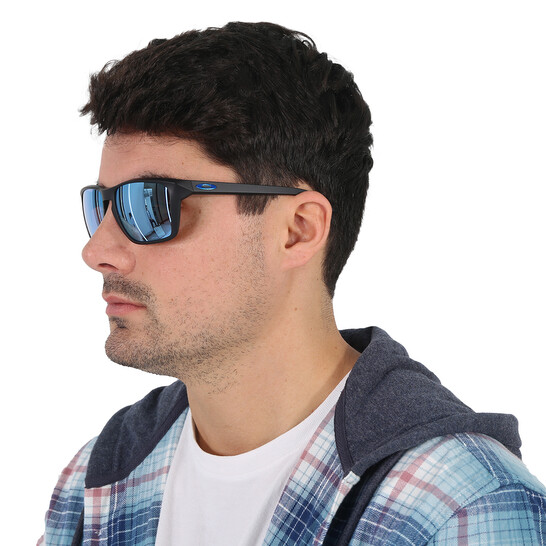 オークリー「sylas」 prizm deep water polarized NEW Oakley SYLAS Matte Black PRIZM POLARIZED Deep Water Blue