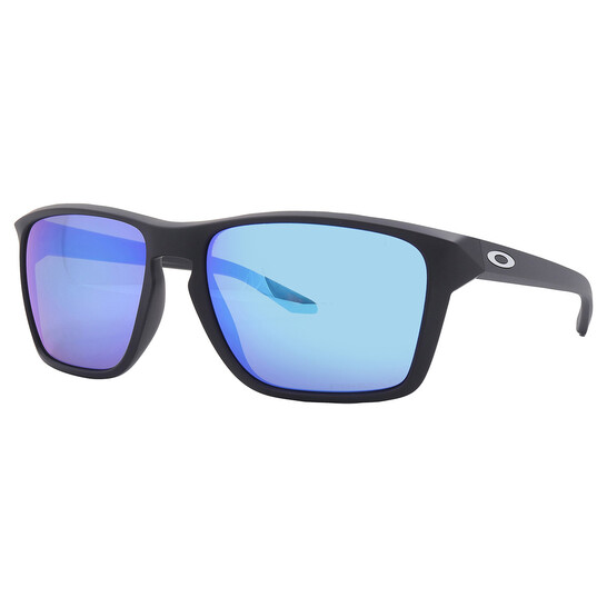 Oakley Sylas Prizm Sapphire Polarized Rectangular Men's Sunglasses ...