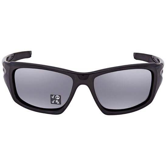 Oakley Valve Black Iridium Polarized Wrap Men's Sunglasses OO9236