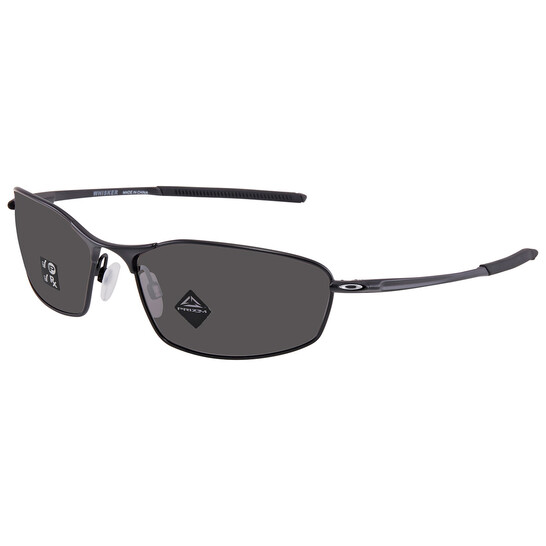 Oakley Whisker Polarized Prizm Black Rectangular Men's Sunglasses OO4141 414103 60 - 546x546 Image #3