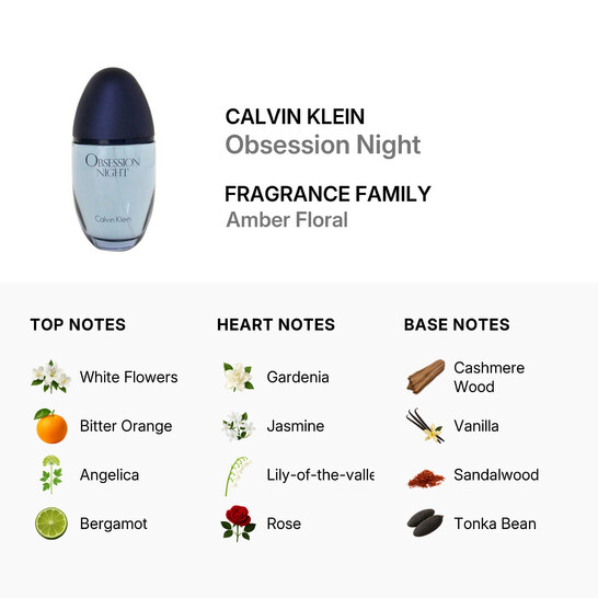 Obsession Night / Calvin Klein EDP Spray 3.4 oz (w) - 546x546 Image #4