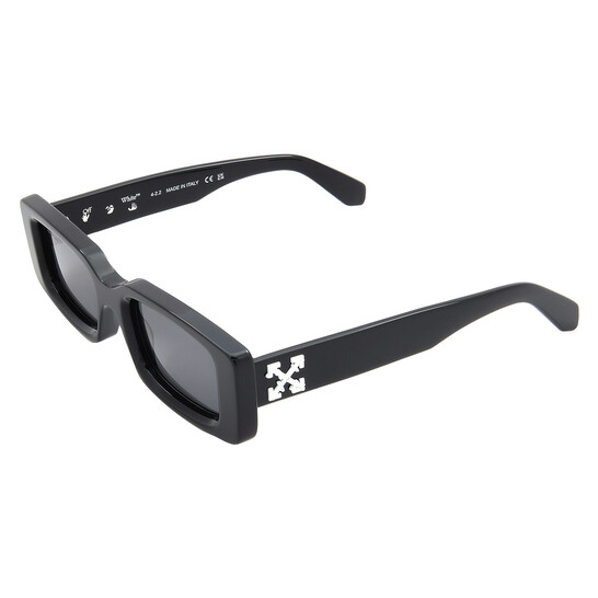 Off-White ARTHUR Dark Grey Pilot Unisex Sunglasses OERI016 1007 50