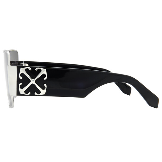 Off-White ASPEN Dark Grey Shield Unisex Sunglasses OERI14G  display picture 2
