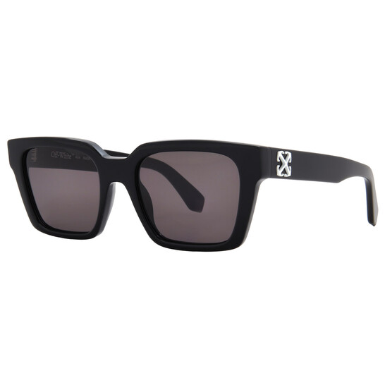 Off-White BRANSON Dark Grey Square Unisex Sunglasses OERI111 Off-White BRANSON Dark Grey Square Unisex Sunglasses OERI111